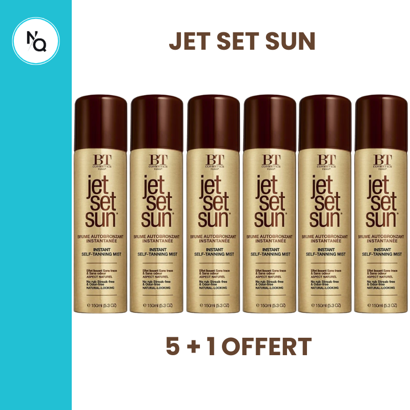 PAK 5 + 1 JET SET SUN ZELFBRUINENDE MIST 150ML