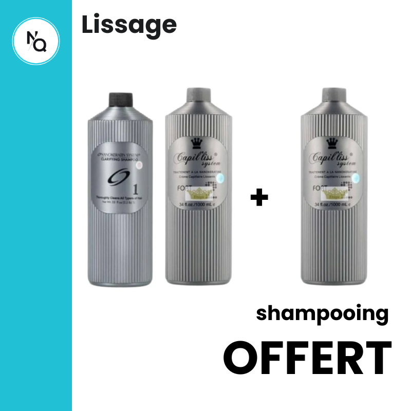 TREATMENT KERATINE 2 x 1000 Ml + SHAMPOO FREE