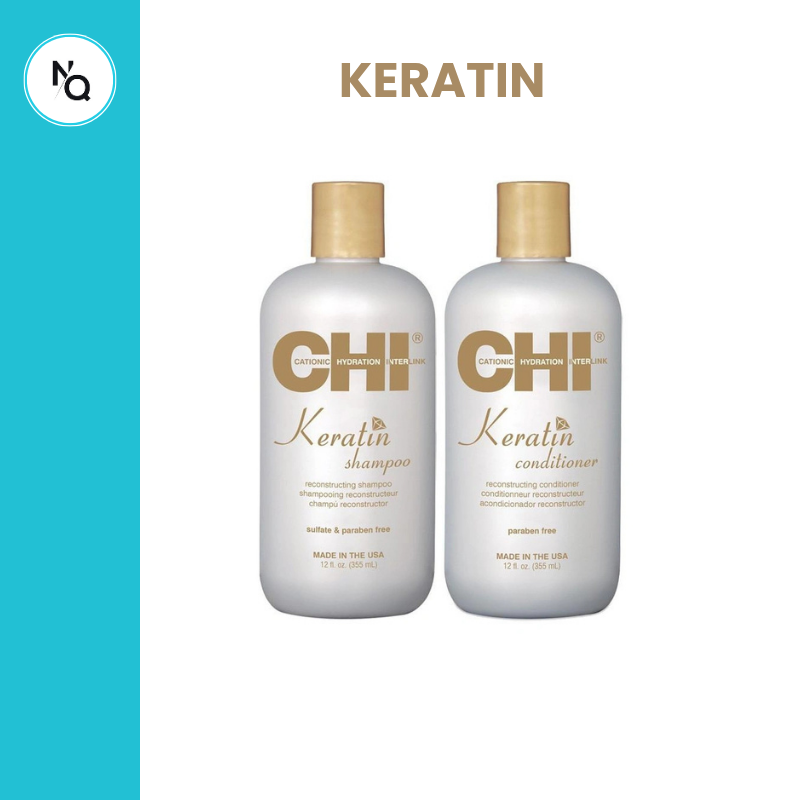 CHI KERATIN SHAMPOOING - CONDITIONNEUR