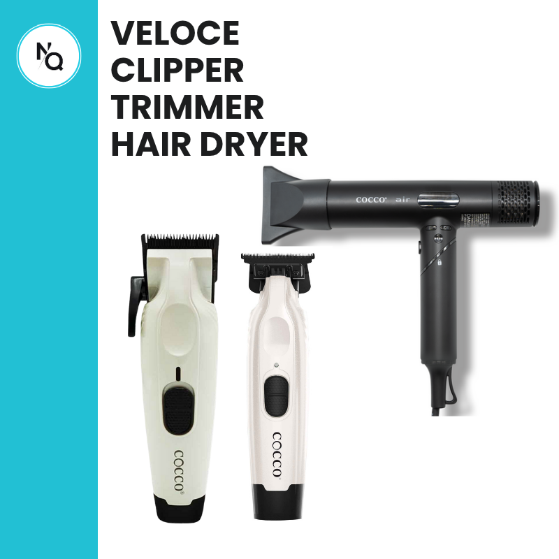 VELOCE CLIPPER + TRIMMER + HAARDROGER
