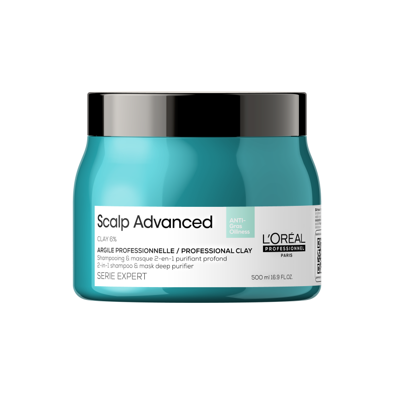HOOFDHUID GEAVANCEERD DERMO-ZUIVERENDE MASKER 500 ml