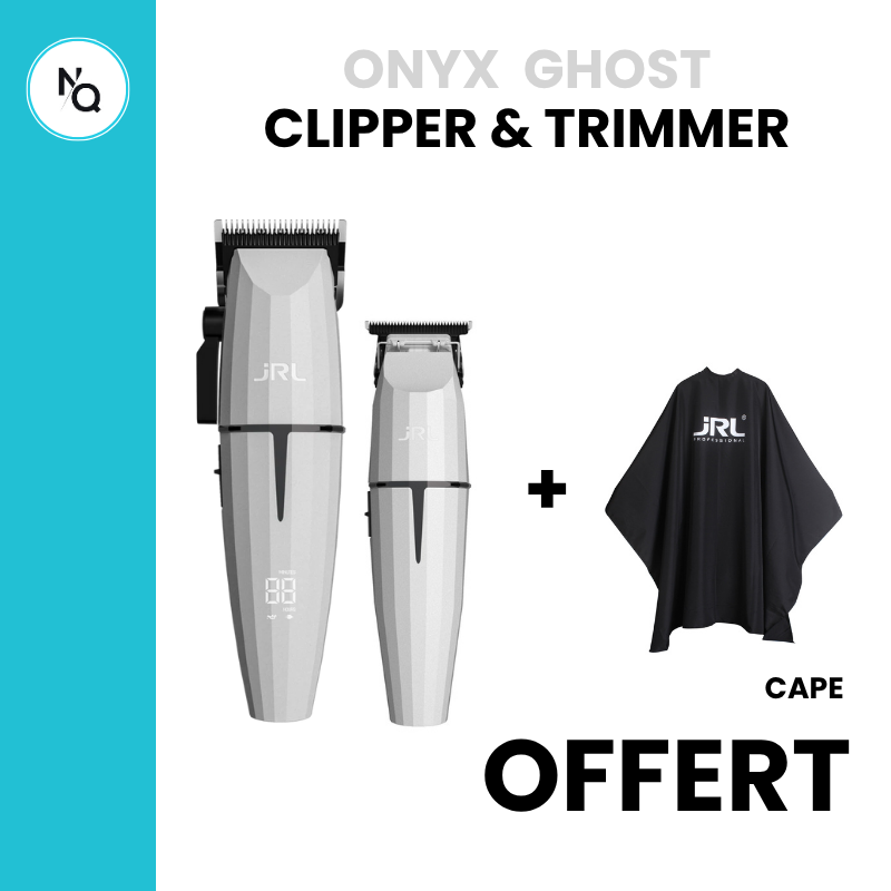 ONYX GHOST CLIPPER & ONYX GHOST TRIMMER + 1 CUTTING CAPE FREE