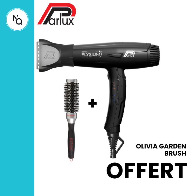 ELYISIUM BLACK + 1 BRUSH FREE OLIVIA GARDEN