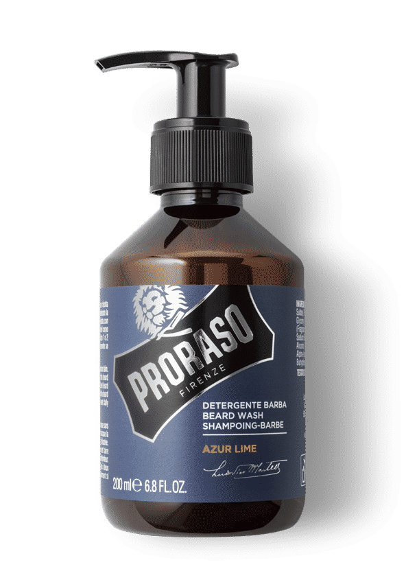 PRORASO AZUR LIME BEARD WASH SHAMPOO 200ML