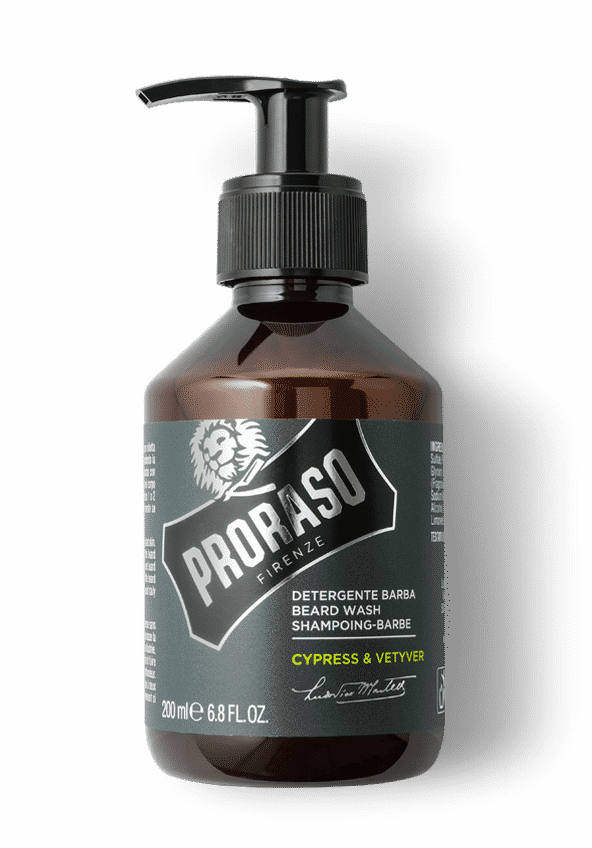 PRORASO CYPRESS & VETYVER BAARDWAS SHAMPOO 200ML