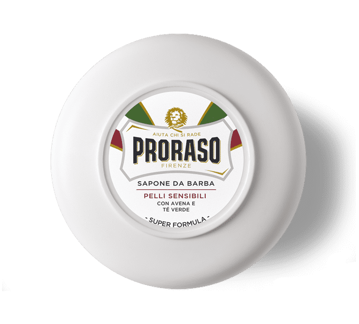 PRORASO WHITE LINE SCHEERZEEP IN EEN POT 150ML