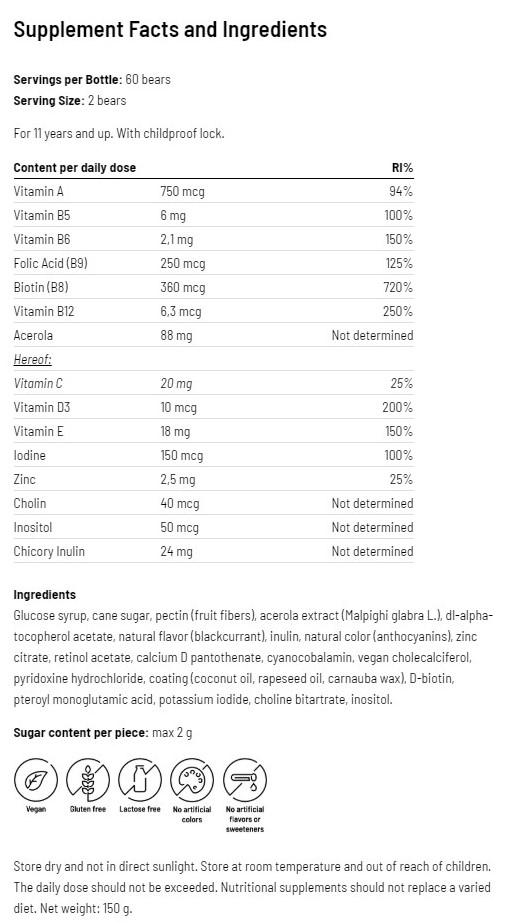 SKIN VEGAN VITAMINS