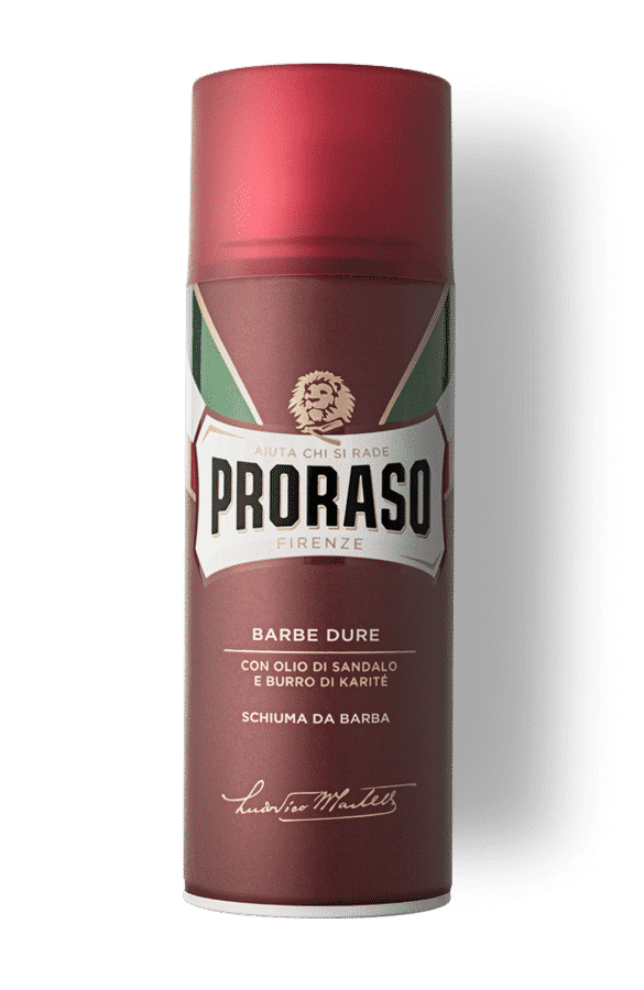 PRORASO RED LINE SCHEERSCHUIM 400ML